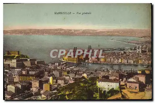 Cartes postales Marseille Vue generale