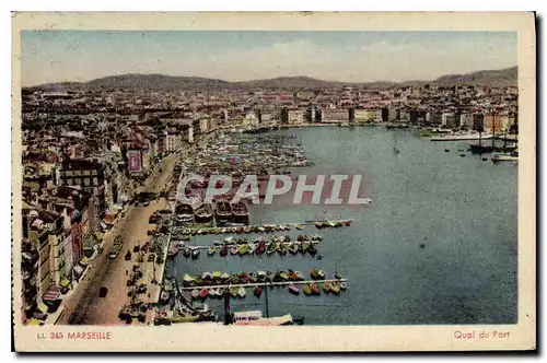 Cartes postales Marseille Quai du Port