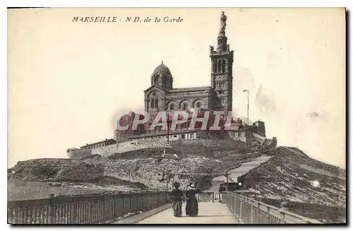 Cartes postales Marseille Notre Dame de la Garde