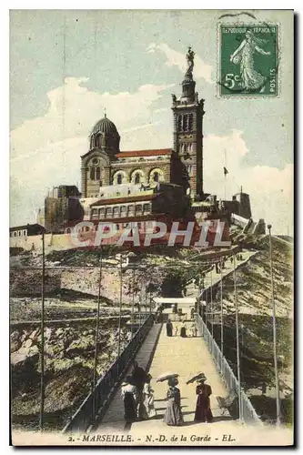 Cartes postales Marseille Notre Dame de la Garde