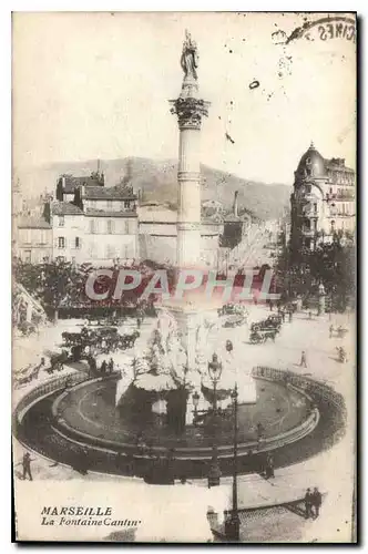 Cartes postales Marseille La Fontaine Cantini