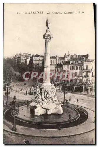 Cartes postales Marseille La Fontaine Cantini