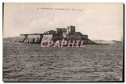 Cartes postales Marseille Chateau d'If