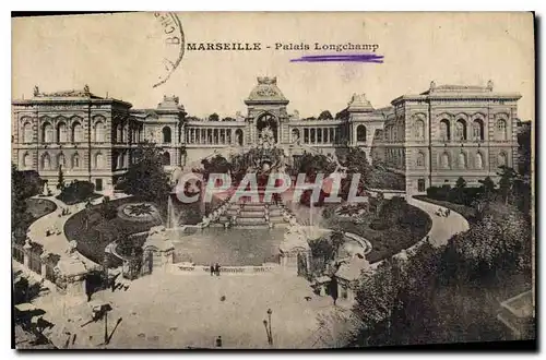 Cartes postales Marseille Palais Longchamp