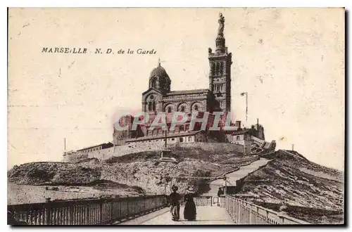 Cartes postales Marseille Notre Dame de la Garde