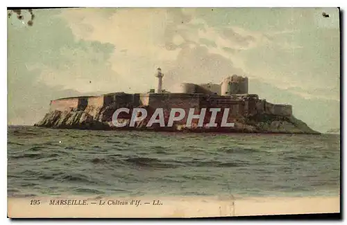 Cartes postales Marseille Le Chateau d'If