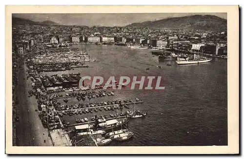 Cartes postales Marseille Vue generale du Vieux Port