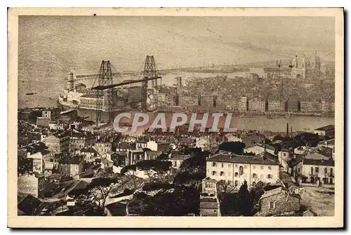 Ansichtskarte AK Marseille Bouches du Rhone Vue generale sur le Vieux Port et la Joliette