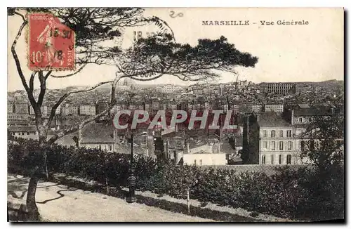 Cartes postales Marseille Vue Generale