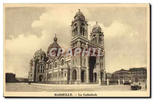 Cartes postales Marseille La Cathedrale