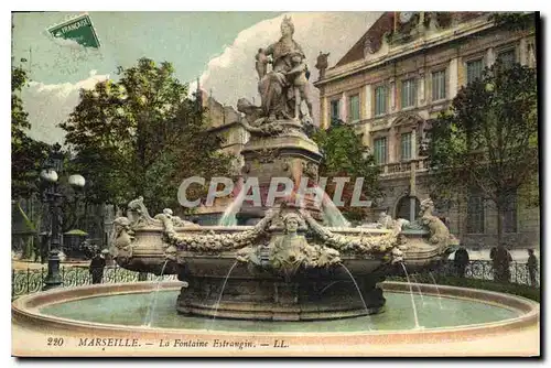 Ansichtskarte AK Marseille La Fontaine Estrangin