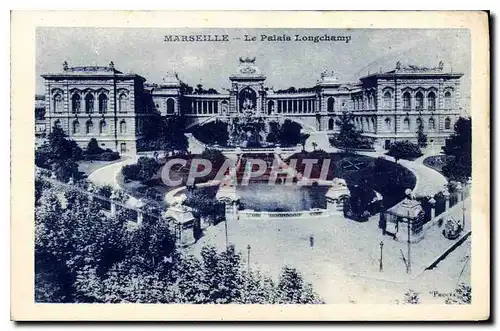 Cartes postales Marseille Le Palais Longchamp