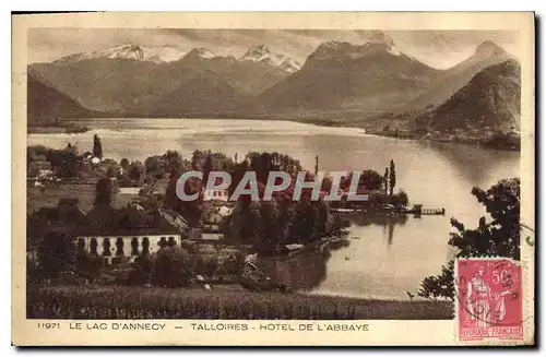 Cartes postales Le Lac d'Annecy Talloires Hotel de L'Abbaye