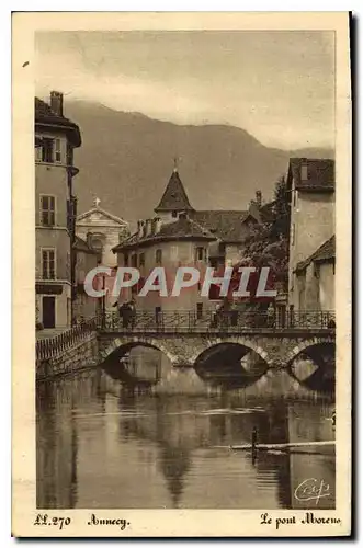 Cartes postales Annecy Le Pont Morena