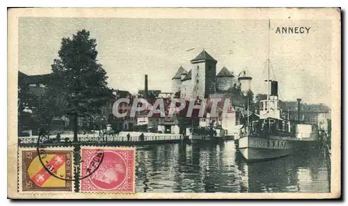 Cartes postales Annecy Bateau