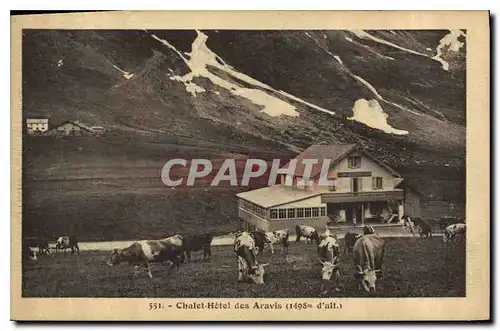 Ansichtskarte AK Chalet Hotel des Aravis Vaches