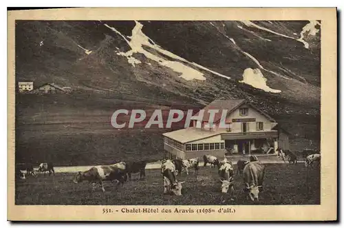 Cartes postales Chalet Hotel des Aravis Vaches