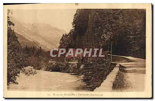 Cartes postales Route de Morzine a Thonon Hte Savoie