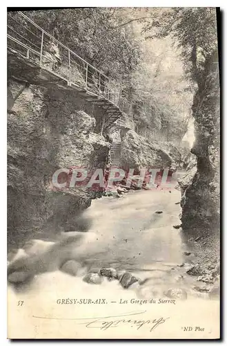 Cartes postales Gresy sur Aix Les Gorges du Sierroz