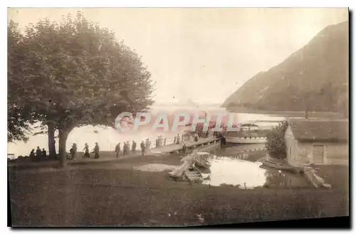 Ansichtskarte AK Aix les Bains Abbaye d'Hautecombe le Debarcadere