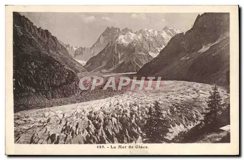 Cartes postales La Mer de Glace