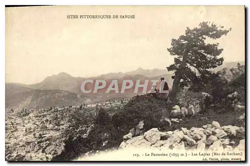 Cartes postales Sites Pittoresques de Savoie Le Parmelan Les Lapiaz Mer de Rochers