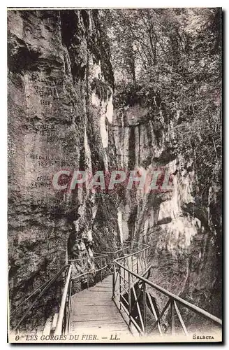 Cartes postales Les Gorges du Fier