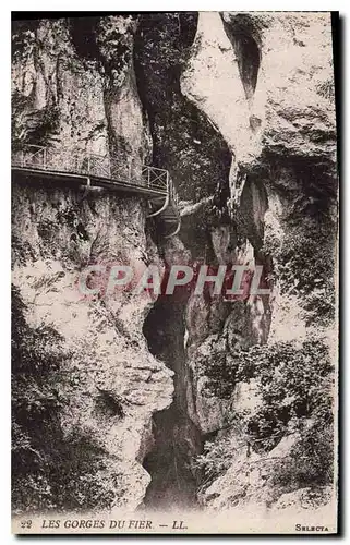 Cartes postales Les Gorges du Fier