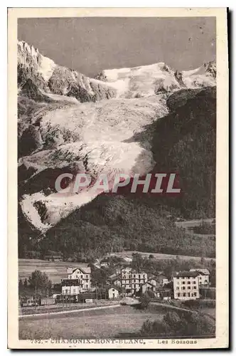 Cartes postales Chamonix Mont Blanc Les Bossons