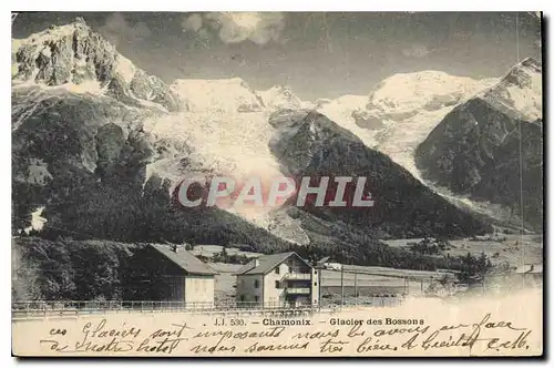 Cartes postales Chamonix Glacier des Bossons