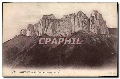 Cartes postales Annecy La Dent de Lanfon