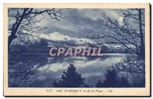 Ansichtskarte AK Lac d'Annecy vu de la Puya