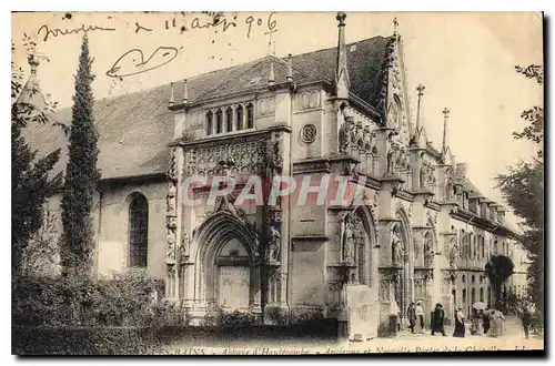 Cartes postales Aix les Bains Abbaye d'Hautecombe Ancienne et nouvelles portes de la chapelle
