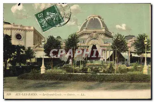 Cartes postales Aix les Bains Le Grand Cercle Entree