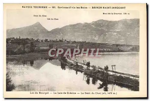 Ansichtskarte AK Savoie Tourisme Environs d'Aix les Bains Brison Saint Innocent Lac du Bourget La Baie de Gresine