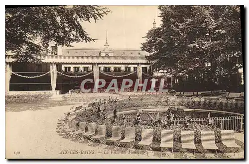 Cartes postales Aix les Bains La Villa des Fleurs