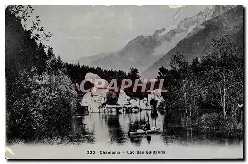 Cartes postales Chamonix Lac des Gaillands