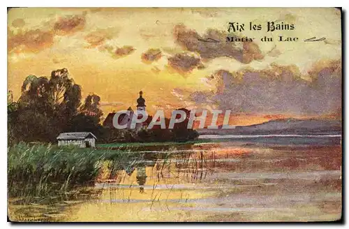 Cartes postales Aix les Bains Motiv du Lac