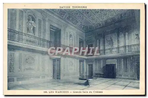 Cartes postales Les Marches Grande Salle du Chateau