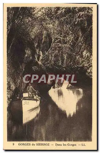 Ansichtskarte AK Gorges du Sierroz Dans les Gorges