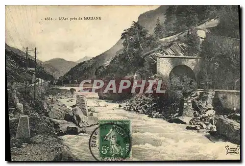 Cartes postales L'Arc pres de Modane