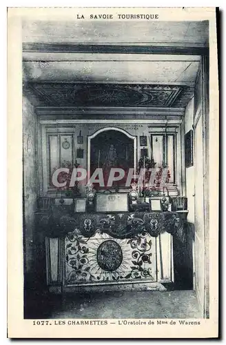 Cartes postales La Savoie Touristique Les Charmettes L'Oratoire de Mme de Warens