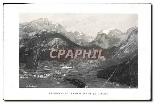 Cartes postales Pralognan et les Glaciers de la Vanoise
