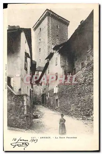 Cartes postales Annecy La Tour Perriere