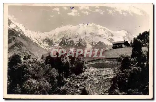 Ansichtskarte AK Route de St Gervais les Bains a St Nicolas de Veroce Glacier du Dome de Miage