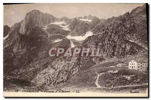 Cartes postales Chamonix Planpeaz et le Brevent