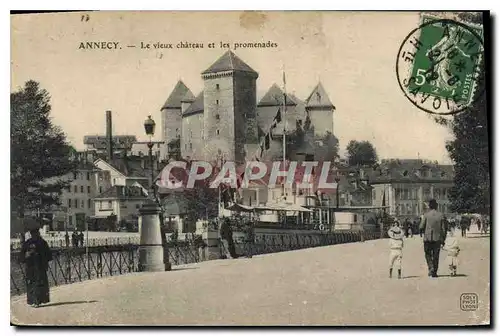 Cartes postales Annecy Le Vieux et les Promenades Bateau