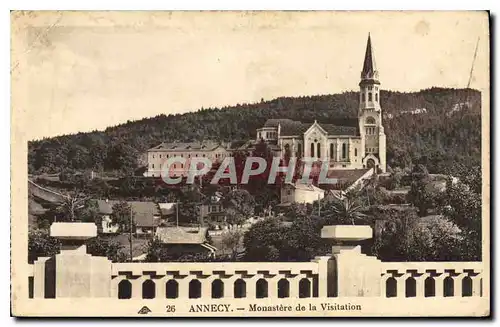 Ansichtskarte AK Annecy Monastere de la Visitation