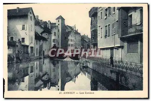 Cartes postales Annecy Les Canaux