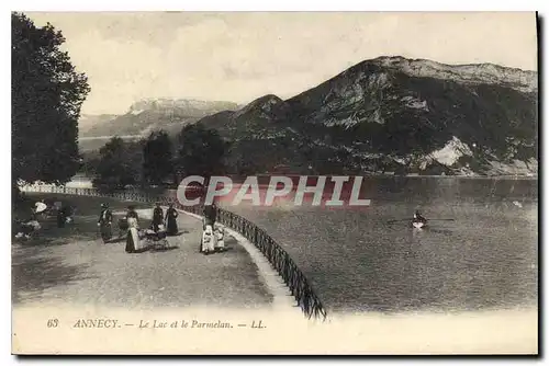 Ansichtskarte AK Annecy Le Lac et le Parmelan